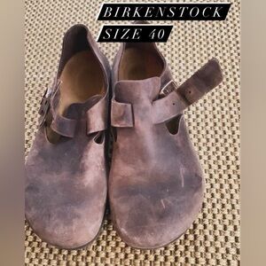 Birkenstock Brown Leather Buckle shoes size 40